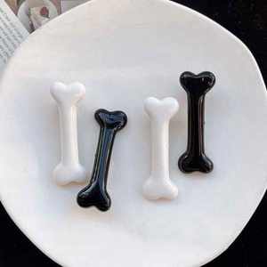 热销万圣节甜美凉爽的骨发夹Y2k辣妹刘海发夹可爱鸭嘴亚硒酸盐骨冥想头饰 - Product Image 2