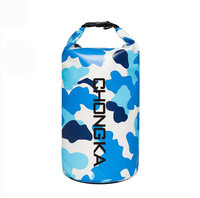 Bolsa impermeable de PVC para exteriores, bolsa seca de camuflaje IPX 6