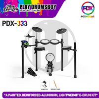 Kit de batterie numérique PD professionnel, ensemble de percussions électroniques avec pads à réponse tactile, système d'apprentissage audio, directement de l'usine