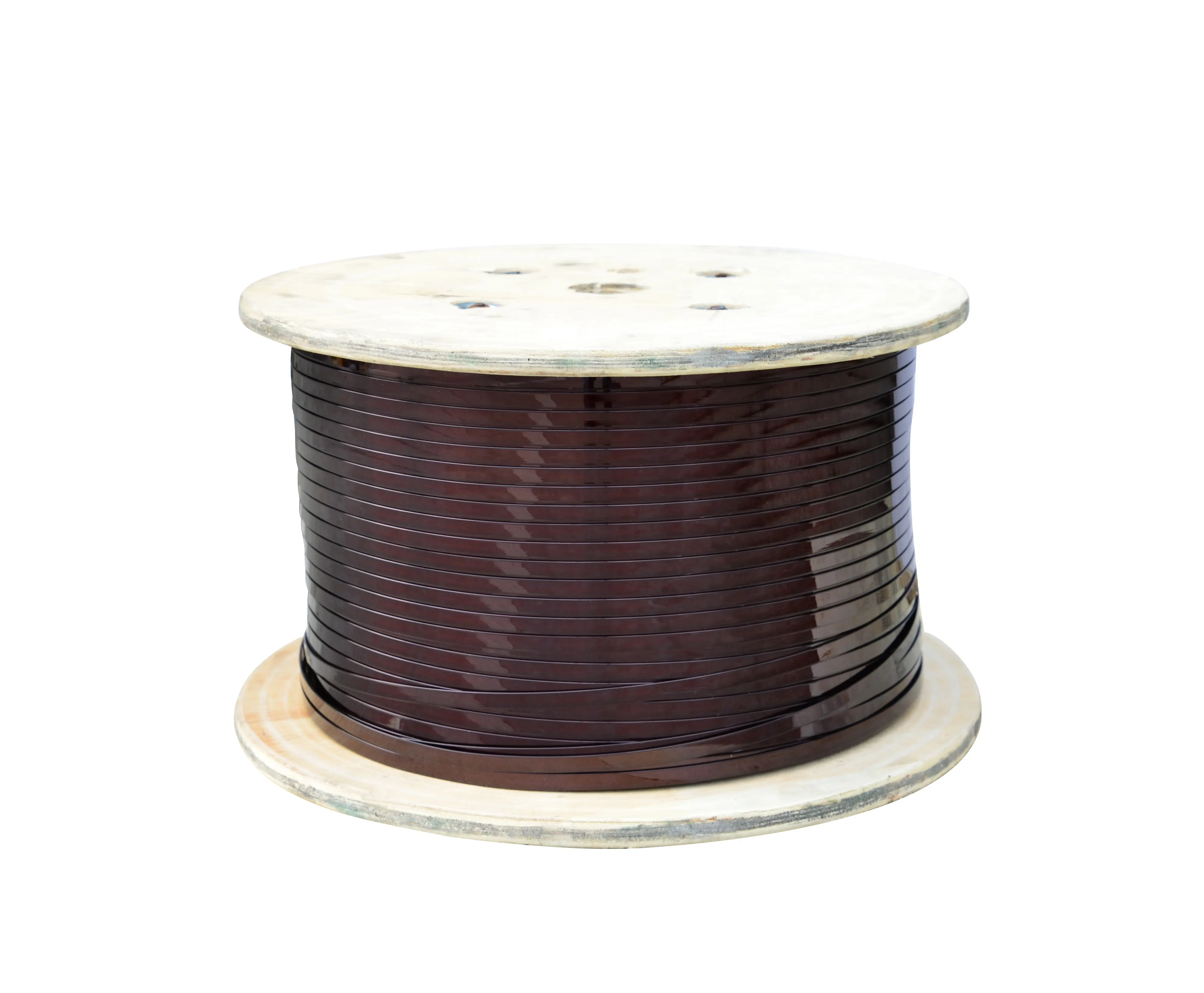 4x8, 5x10, 5x12, 6x10, Class H 180C Rectangular enameled aluminum wire strip, flat winding wire for dry transformer