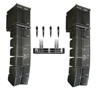 Double enceinte Line Array de 10 pouces système audio professionnel grande performance de scène de mariage en plein air