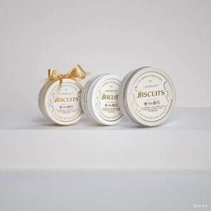 Latas Redondas de Metal de 150ml, 200ml, 250ml, Envases de Aluminio Vacíos con Tapa de Rosca para Alimentos, Pasteles, Postres y Leche - Product Image 1