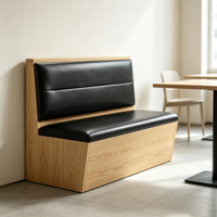 Meubles de salle à manger, tables et chaises pour restaurant, banquette moderne pour restaurant occidental haut de gamme