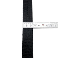 Schwarzes 25mm Nylon 66 Mil-Spec 4088 Typ 17 Taktisches Fallschirm-Sicherheitsgurtband Hochfest UV-Beständig Tarnmuster