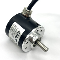 Encodeur rotatif incrémental ES38 38 mm avec arbre de 6 mm, sortie 5V/5-26V/8-24V, 100ppr, 500ppr, 1000ppr, signal NPN/PUSHPULL