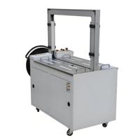 Cercleuse électrique de joint latéral entièrement automatique personnalisée pour l'emballage de boîtes en carton de textiles pour aliments boissons avec moteur PLC