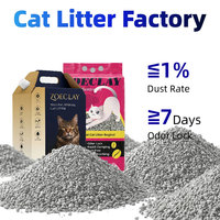 Litière pour chat agglomérante forte, écologique, sans poussière, en forme de boule, en bentonite, en vrac, produit pour animaux de compagnie, fourni par l'usine, OEM