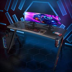 Hiện đại nhà văn phòng chơi game bảng lớn sợi Carbon Máy tính để bàn Gamer bảng cup chủ cho phòng trò chơi phòng khách máy tính bàn - Product Image 3