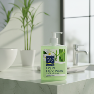 AquaVera Chemical Liquid Hand <b>Wash</b> & <b>Soap</b>-Bamboo Forest Scent 500 ml - Product Image 3