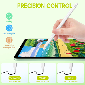 Puntas de repuesto compatibles con <span class=keywords><strong>Apple</strong></span> <span class=keywords><strong>Pencil</strong></span> <span class=keywords><strong>2</strong></span> Gen iPad Pro <span class=keywords><strong>Pencil</strong></span>-IPencil Nib para iPad <span class=keywords><strong>Pencil</strong></span> 1 St/<span class=keywords><strong>Pencil</strong></span> <span class=keywords><strong>2</strong></span> Gen White - Product Image 5