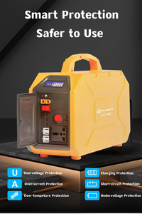 แหล่งจ่ายไฟกลางแจ้ง 220V พร้อมตัวควบคุม MPPT แบบพกพา ความจุขนาดใหญ่ สำหรับการตั้งแคมป์แบบขับเคลื่อนด้วยตนเอง และสำรองไฟฉุกเฉิน รุ่น EG003 Hig - Product Image 4