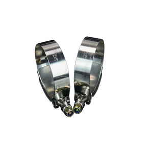 Stainless Steel 304T Hose <b>Clamp</b> 2 Inch 54-62mm For Silicone Turbine Hoses - Product Image 4