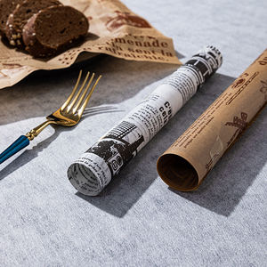 Papel de Envolver para Hamburguesas y Sándwiches, Impreso Personalizado, con Revestimiento de Cera de Grado Alimenticio, Antigrasa - Product Image 4