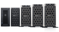DEL PowerEdge T140迷你塔式服务器，配有英特尔至强3.3GHz中央处理器64gb DDR4内存16TB硬盘存储，RAID