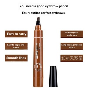 <span class=keywords><strong>Crayon</strong></span> à <span class=keywords><strong>sourcils</strong></span> liquide <span class=keywords><strong>4</strong></span> <span class=keywords><strong>pointes</strong></span> anti-transpiration 3D waterproof 17g pour un look <span class=keywords><strong>sourcils</strong></span> sauvages - Product Image 1