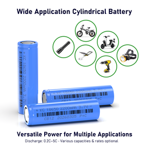 Batería de Iones de Litio Cilíndrica de Alta Capacidad al por Mayor, 1200mAh 2200mAh 2600mAh 3000mAh <span class=keywords><strong>22F</strong></span> 26J 30Q Grado A INR <span class=keywords><strong>18650</strong></span> - Product Image 5