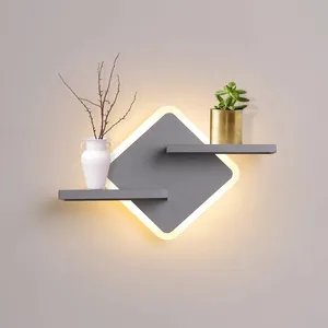 Modern minimalizm LED duvar yatak odası için lamba başucu ev kapalı merdiven aydınlatma yenilik ışık aplik luz pared mutfak armatürü