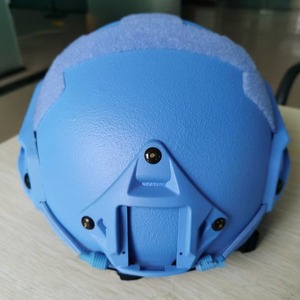 Casque de sécurité en plastique pour sports de plein air DF08 MICH bleu WENDY avec fermeture à boucle réglable, vente en gros - Product Image 1