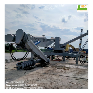 Vente en gros de grue portuaire de grande capacité Chargeur de bateau à main Déchargeur Convoyeur de bateau à chaud Pompe de déchargement Noyau d'engrenage du moteur Expédié au Vietnam - Product Image 1