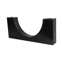 Colliers de serrage pour tuyaux en nylon plastique durables et de haute qualité, colliers de serrage en U pour tuyaux
