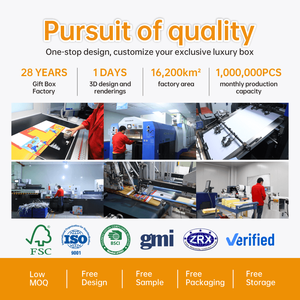 Tùy Chỉnh Iso9001 Cá Nhân Trắng Đen Từ Hộp Quà Tặng Với Ribbon Đóng Mở Thiết Kế Cho Nhỏ Kích Thước Lớn Đồ Trang Sức Bao Bì - Product Image 4