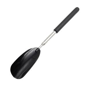 Mr Drill Calzador de Zapatos Ajustable de Acero Inoxidable con Mango Telescópico Largo Negro para Personas Mayores y Mujeres Embarazadas, Uso Doméstico - Product Image 1