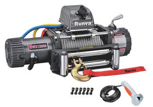 <strong>Runva</strong> High Quality Factory Wholesale Price CE Certification High Speed Portable Electric <strong>Winch</strong>,24 Volt <strong>Winch</strong> for Sale - Product Image 2
