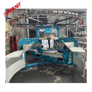 Máquina de Tejer Circular para Prendas de Doble Punto Abierta con Jacquard de Punto, con Componentes Centrales de Engranajes y Motor - Product Image 2