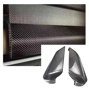 ANJIE Carbon Fibre 3k 200g 240g Twill Woven 6k 300g 12K 400g For Automobile parts