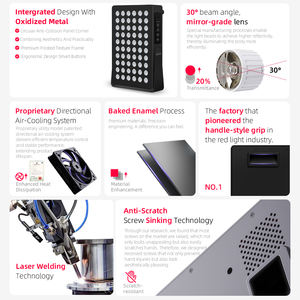 Dispositivo <span class=keywords><strong>de</strong></span> Belleza Facial <span class=keywords><strong>y</strong></span> <span class=keywords><strong>Corporal</strong></span> <span class=keywords><strong>de</strong></span> Uso Doméstico con Estética Minimalista AZURE, Panel <span class=keywords><strong>de</strong></span> Terapia <span class=keywords><strong>de</strong></span> Luz Roja LED <span class=keywords><strong>de</strong></span> Tipo Vertical OEM/ODM AL300 122914 - Product Image 3