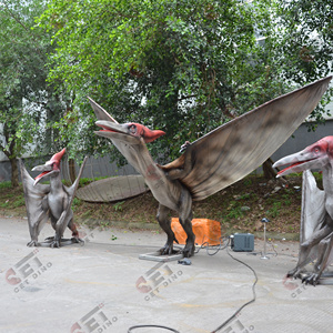 Simulación <span class=keywords><strong>de</strong></span> Dinosaurio Pterosaurio Eléctrico Realista a Gran Escala para <span class=keywords><strong>Parques</strong></span> Temáticos, Animación Electrónica <span class=keywords><strong>de</strong></span> <span class=keywords><strong>Dinosaurios</strong></span> Jurásicos - Product Image 3