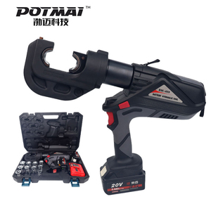 <span class=keywords><strong>Pince</strong></span> à sertir <span class=keywords><strong>hydraulique</strong></span> manuelle Bm-400 à batterie lithium 18V en acier à ressort pour cosses de câbles en cuivre et aluminium de 16-400 mm - Product Image 3