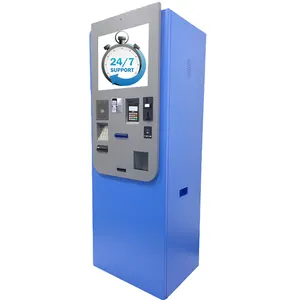 Özel otomatik nakit ödeme bilet kiosklar dokunmatik ekran Self servis Pos terminali kiosk standları Kiosk ödeme makinesi