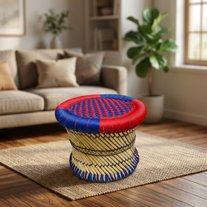 Silla Larga de Ratán Natural Moderno y Único, Hecha en India, de Madera Sólida, Cómoda, Ecológica e Impermeable, Ideal para Apartamentos - Product Image 6