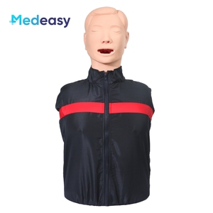 Mannequin de formation en RCR (réanimation cardio-pulmonaire) demi-corps, simulateur demi-corps avec fonction d'intubation trachéale - Product Image 2
