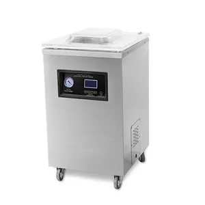 Vloertype Vacuümsealer Semi-Automatische Voedselvacuümverpakkingsmachine Voor Vlees (DZ-400/2e)