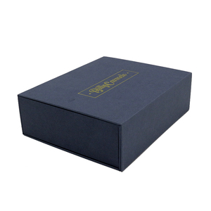 Tùy Chỉnh Màu Xanh Có Thể Gập Lại Từ Hộp Quà Tặng Cho Quần Áo Sang Trọng Bài Khăn Choàng Khăn Choàng Với Chất Lượng Cao Nhà Cung Cấp - Product Image 2