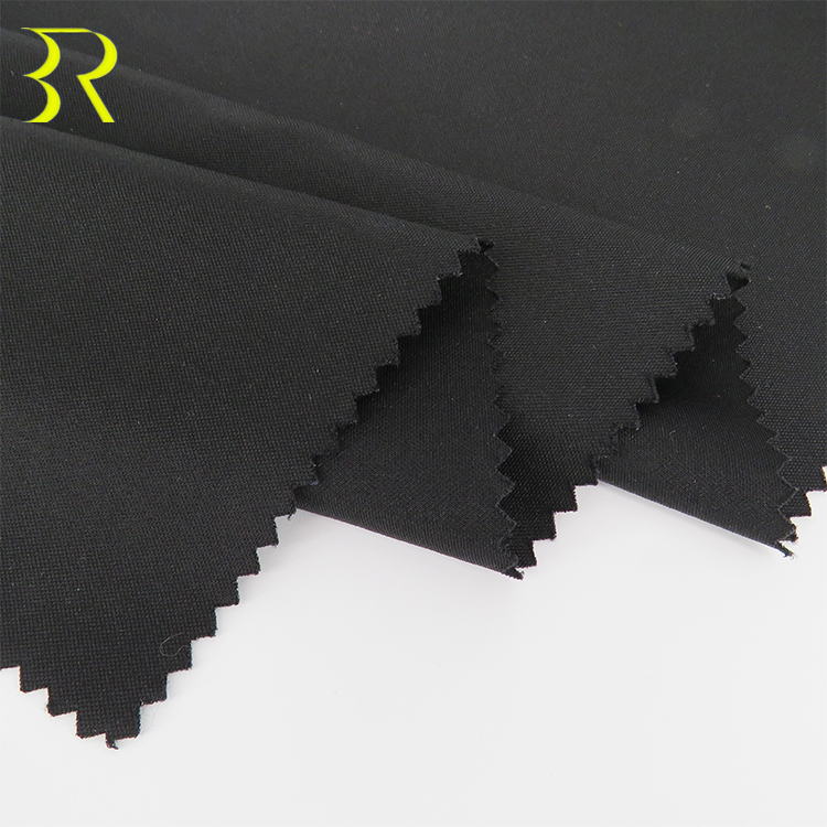 Удобная мягкая Двусторонняя 57% вискоза 32% нейлон 11% спандекс Толстая итальянская трикотажная ткань для брюк и одежды