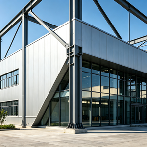 Sistema de Construcción de Edificios Prefabricados de Acero con Estructura Personalizada para la Construcción de Almacenes Comerciales, Diseño Gratuito, Ahorro de Costos - Product Image 3