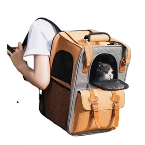 Muestra gratuita de mochila para perros, bolsa de transporte para mascotas con malla para perros pequeños, gatos y cachorros, mochila cómoda para gatos - Product Image 4