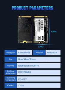 128Gb/256Gb/512Gb/1Tb Pcie Nvme-M.2 2242 Gen3.0x4 Interne Ssd - Product Image 3