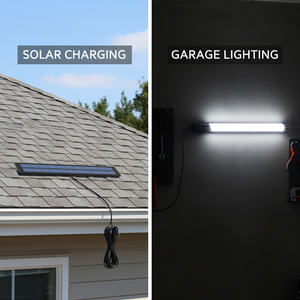 Lampes solaires d'extérieur, projecteurs solaires, lampes de sécurité à détecteur de mouvement LED d'extérieur, étanches, pour jardin, cour, <span class=keywords><strong>garage</strong></span>, allée, éclairage puissant - Product Image 2