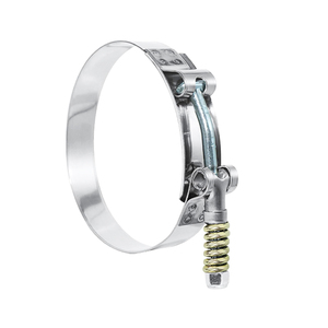 Kinglin Compatible with the <strong>Hose</strong> and Tightened with Bolts Stainless Steel T-Bolt <strong>Hose</strong> Clamp - Product Image 5