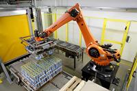 Robot manipulateur à 5 axes KUKA KR 120 R3200 PA haute performance, charge utile de 120 kg, longue portée, pour la manutention et l'emballage