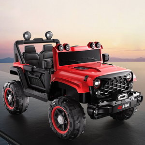 รถยนต์ไฟฟ้าสำหรับเด็ก 2 ที่นั่ง 24V SUV พร้อมล้อ EVA และเพลง - Product Image 3
