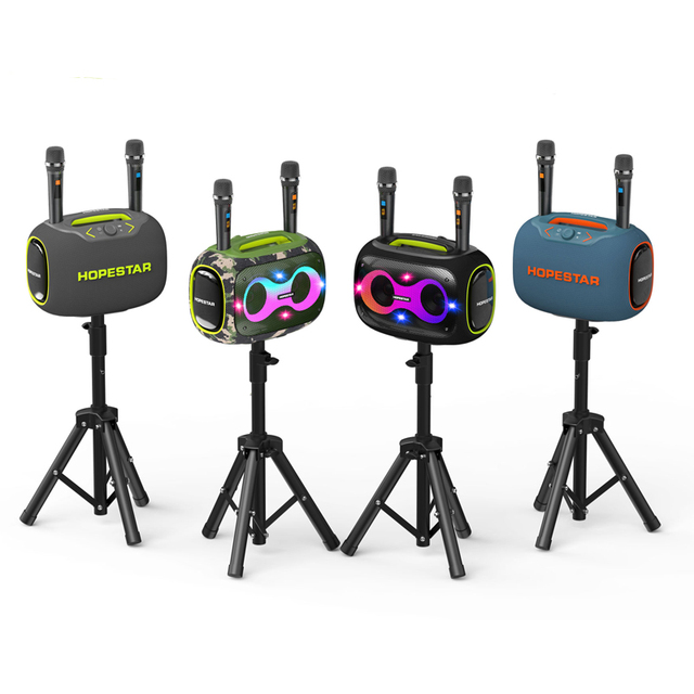 HOPESTAR 120W Outdoor Waterproof Wireless Speaker Home Theatre USB TF Home Party Karaoke Bass Effects