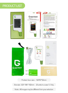 Máy Dò Chất Lượng Nước Bức Xạ Thịt Cá Rau Quả Cầm Tay Máy Dò An Toàn Thực Phẩm Xanh Lá Màn Hình Cảm Ứng Eco 6F - Product Image 6