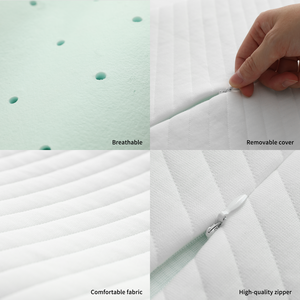 Promouvoir le sommeil fonctionnel couverture amovible orthopédique ergonomique sommeil confortable feuilles de mousse à mémoire oreiller cervical pour le repos - Product Image 6