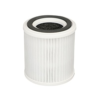 Purificateur d'air intelligent portable pour voiture, alimenté par batterie, avec filtre HEPA et capteur de geste automatique, pour une utilisation en extérieur et en garage