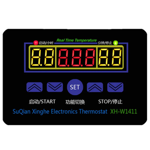 XH-W1411サーモスタットLEDデジタル温度コントローラAC 110V 220V 10Aスイッチ温度計スマート温度レギュレータ<span class=keywords><strong>DC</strong></span> 12V - Product Image 1